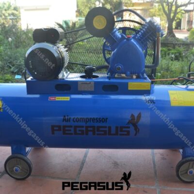 Máy Nén Khí Dây đai Pegasus Tm V 0.258 120l 220v (8) Min