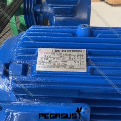 Máy Nén Khí Dây đai Pegasus Tm W 2.08 500l 20hp áp 8kg (2) Min